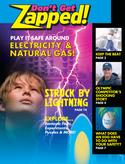 36210 Dont Get Zapped Play It Safe Around Electricity NG lg